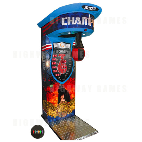 Boxer Champion Multi Arcade Machine - Boxer Champion Multi Arcade Machine (Blue)