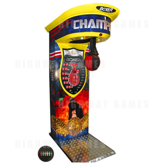 Boxer Champion Multi Arcade Machine - Boxer Champion Multi Arcade Machine (Yellow)