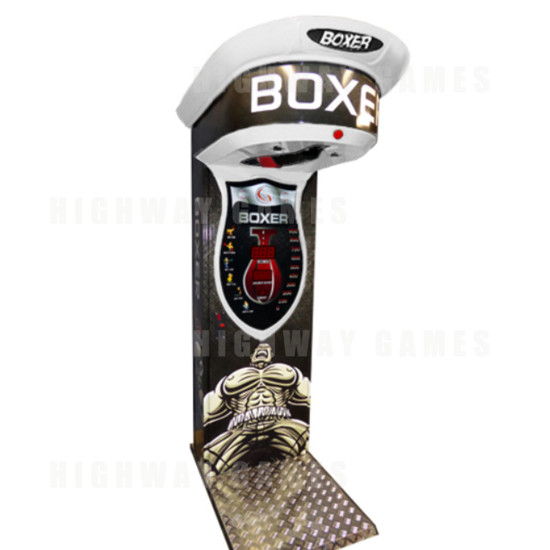 Boxer Power Black Arcade Machine - Boxer Power Black Arcade Machine (White)