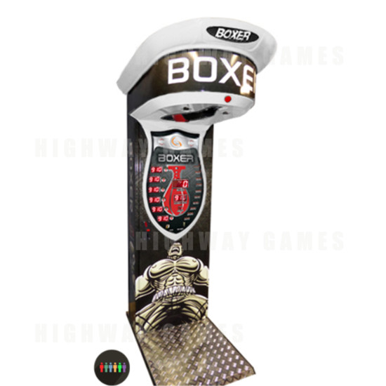 Boxer Power Black Multi Arcade Machine - Boxer Power Black Multi Arcade Machine (White)