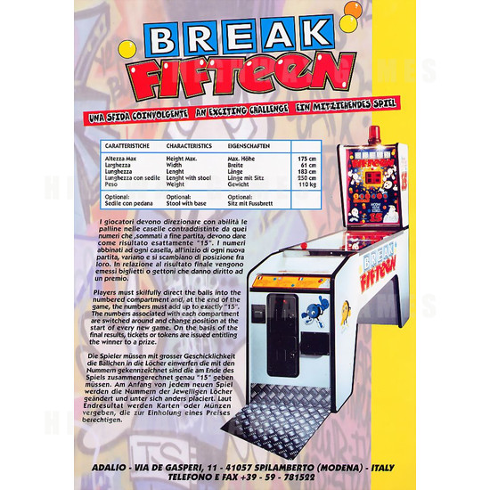 Break Fifteen - Brochure