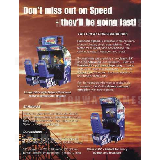 California Speed DX - Brochure Inside 02