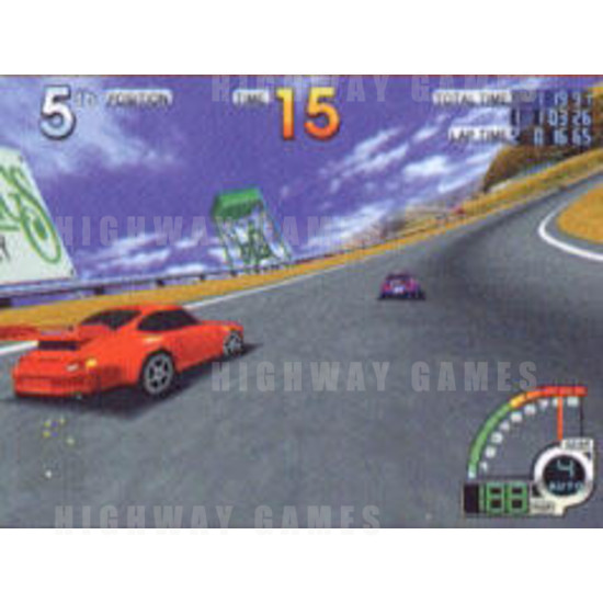 California Speed SD Arcade Machine - Screenshot