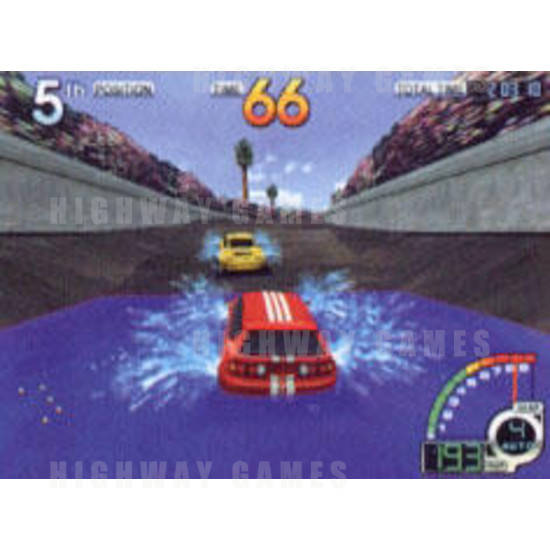 California Speed SD Arcade Machine - Screenshot