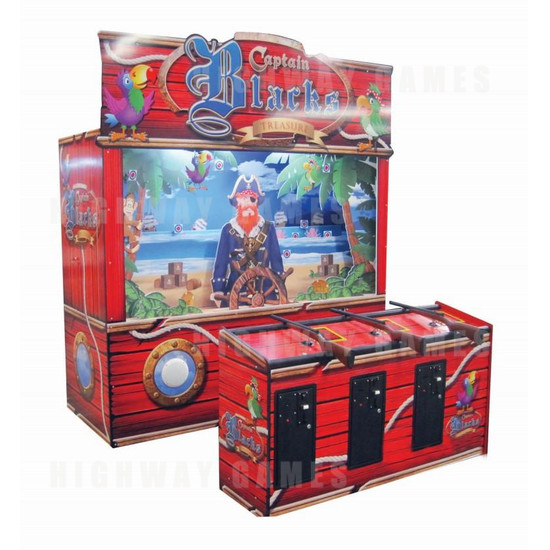 Captain Black Shooting Gallery Arcade Machine - Captain Black Shooting Gallery Arcade Machine