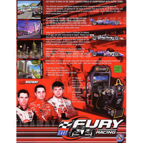 Cart Fury - Brochure Back