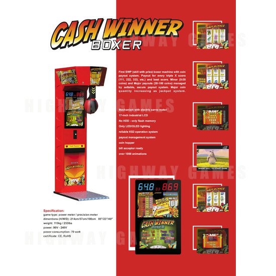 Cashwinner Boxer - Brochure