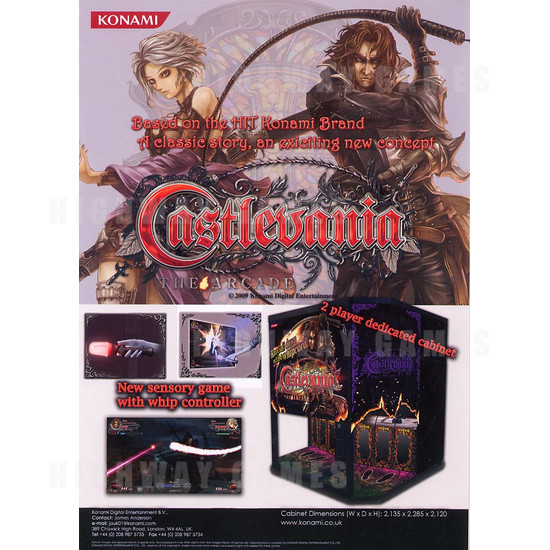 Castlevania: Akumajo Dracula - The Arcade - Brochure