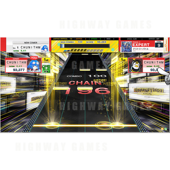 Chunithm: LUMINOUS  Arcade Rhythm Game - Multiplayer 