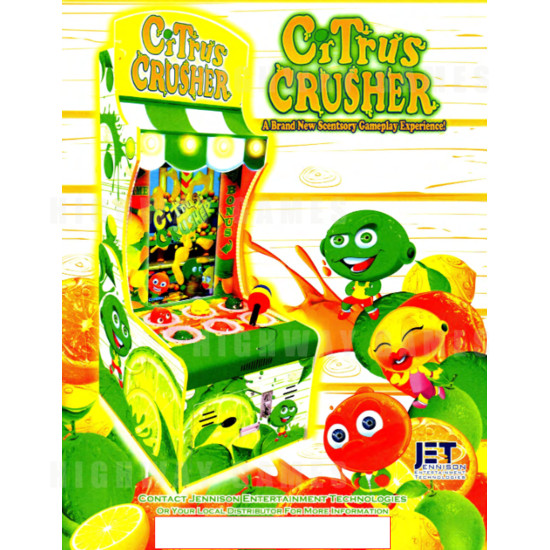 Citrus Crusher Arcade Machine - Citrus Crusher Arcade Machine Brochure