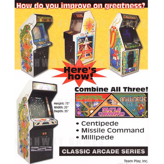 Classic Arcade Series Vol.1 - Brochure 1 115KB JPG
