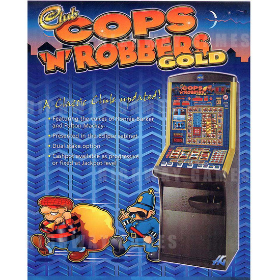 Club Cops 'N' Robbers Gold - Brochure Front