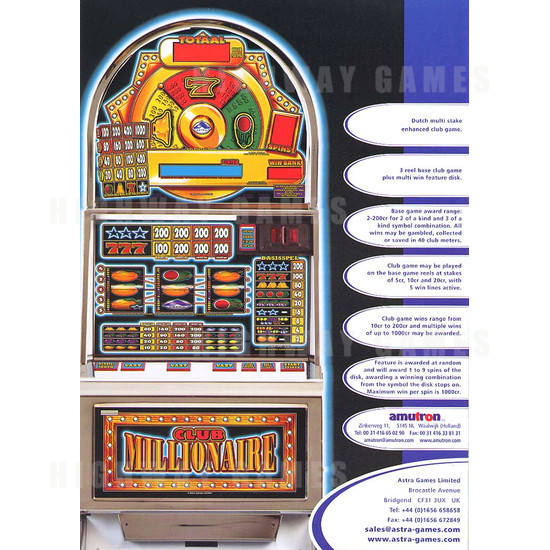 Club Millionaire - Brochure 186kb jpg