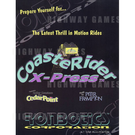 CoasteRider X-Press - Brochure Front