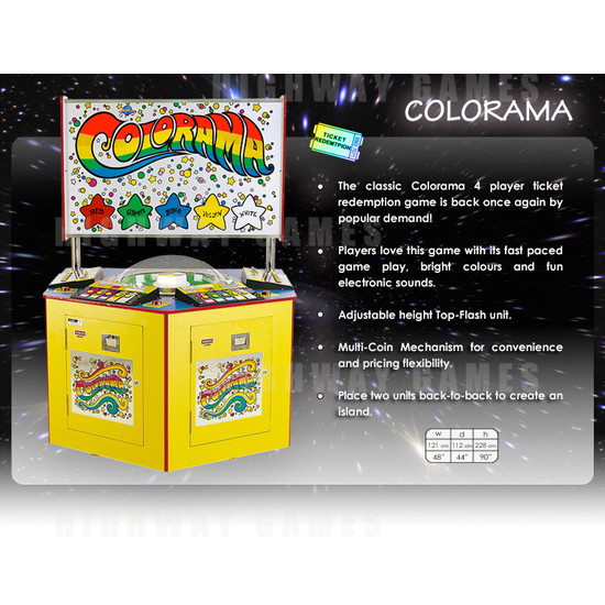 Colorama Ticket Redemption Machine - Colorama Ticket Redemption Machine