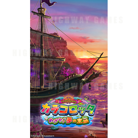 ColorCoLotta: Mezase! Yumeno Takarajima Arcade Machine - KaraColotta - wallpaper