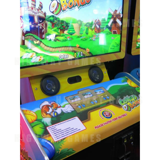 Congo Bongo Racing Arcade Machine - Congo Bongo Racing Arcade Machine - Dashboard