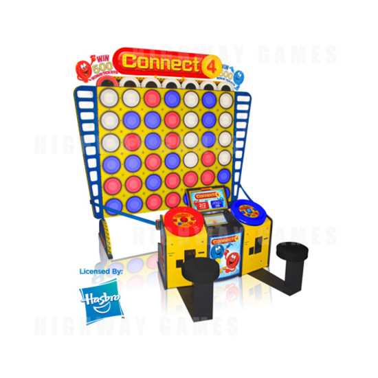 Hasbro's Connect 4 Ticket Redemption Machine - Connect 4 Cabinet
