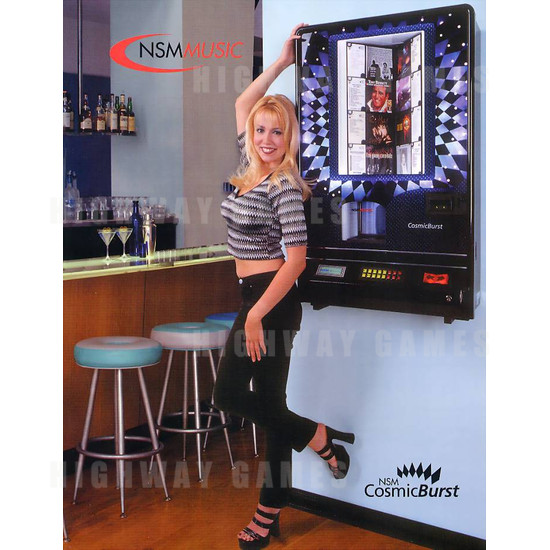 NSM Cosmic Burst Jukebox - Brochure Front