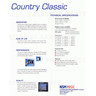 NSM Country Classic Jukebox - Brochure Back