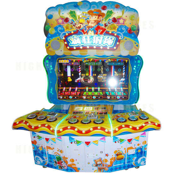 Crazy Line Rope Arcade Machine  - Front View