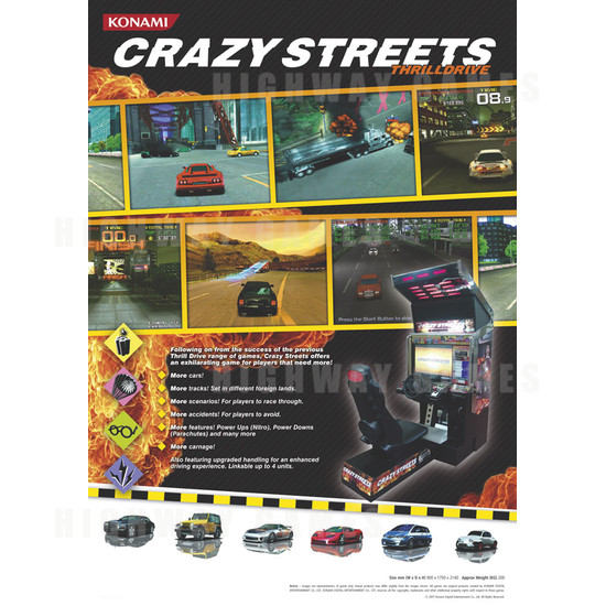 Crazy Streets - Thrill Drive - Brochure