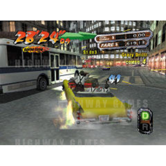 Crazy Taxi High Roller Naomi Upright - Screenshot