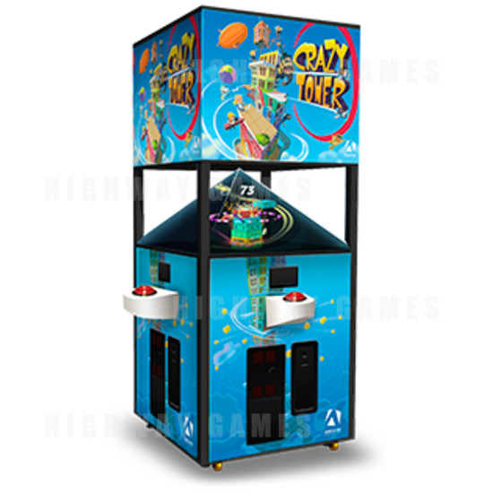 Crazy Tower Ticket Redemption Machine - Crazy Tower cabinet