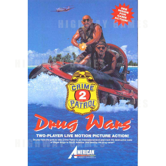 Crime Patrol 2 - Drug Wars - Brochure 1 63KB JPG