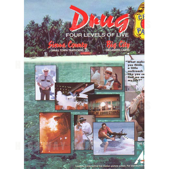 Crime Patrol 2 - Drug Wars - Brochure 2 100KB JPG