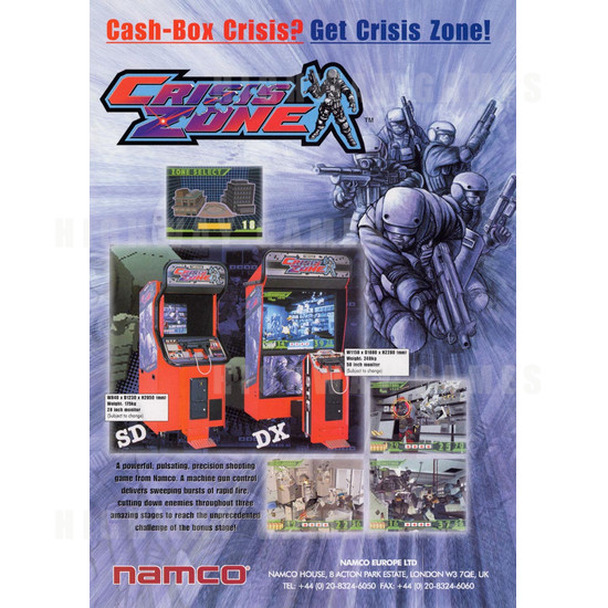 Crisis Zone DX (UK Make) - Brochure