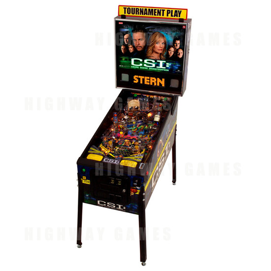 CSI: Crime Scene Investigation Pinball (2008) - Machine