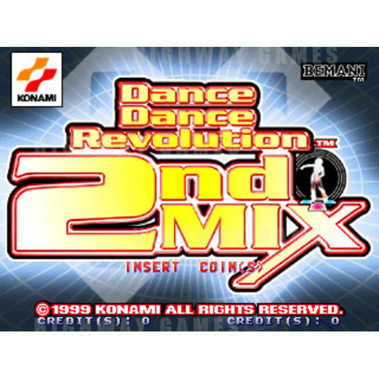 Dance Dance Revolution 2nd Mix Arcade Machine - Screenshot