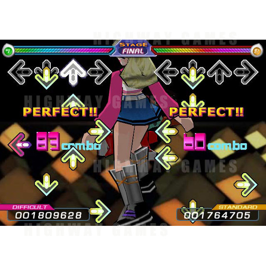 Dance Dance Revolution 3rd Mix Plus Arcade Machine - Screenshot