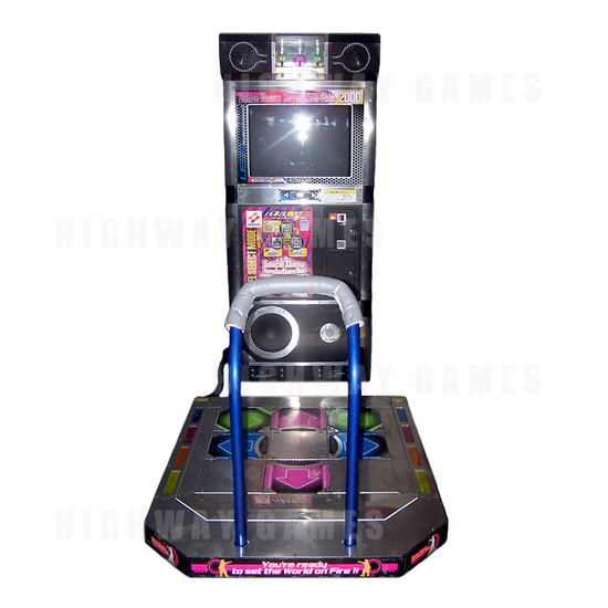 Dance Dance Revolution Solo 2000 Arcade Machine - Front View