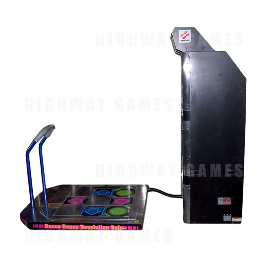 Dance Dance Revolution Solo 2000 Arcade Machine - Side View