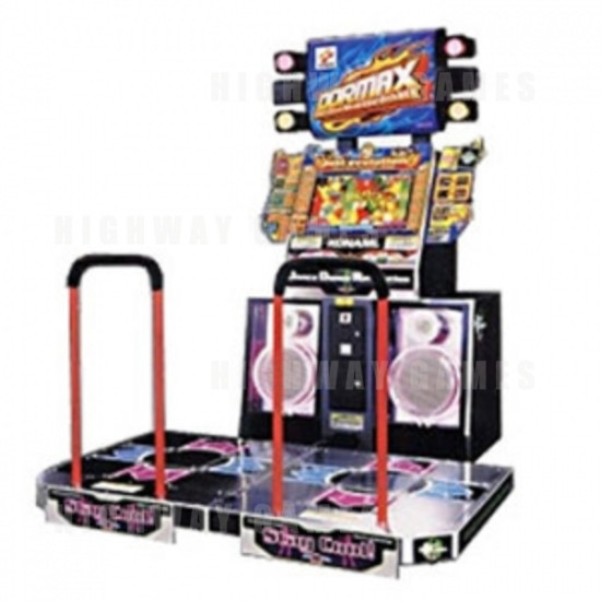 Dance Dance Revolution MAX 6th Mix Arcade Machine - Cabinet