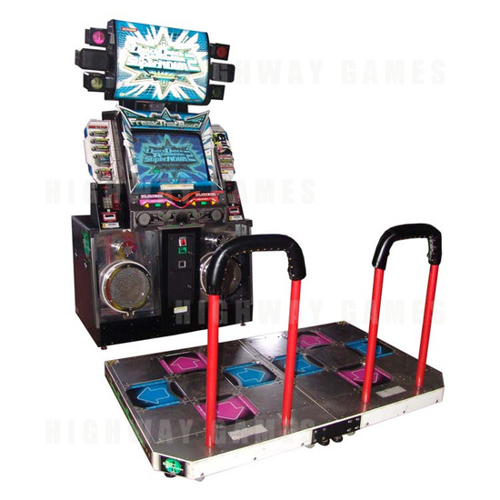 Dance Dance Revolution SuperNova 2 Arcade Machine - Full View