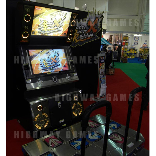 Dance Dance Revolution X Arcade Machine - ATEI 2009