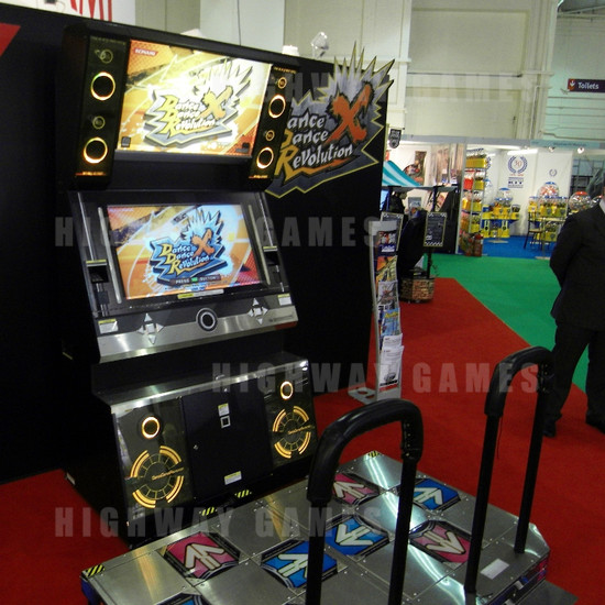 Dance Dance Revolution X Arcade Machine - ATEI 2009