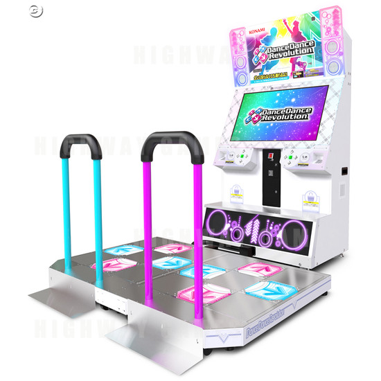 Dance Dance Revolution 2013 (White Cabinet) Arcade Machine - Dance Dance Revolution 2013 (White Cabinet) Arcade Machine