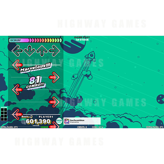 Dance Dance Revolution (DDR) WORLD Arcade Machine - Dance Dance Revolution (DDR) World - GamePlay