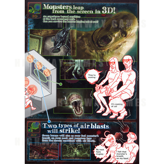 Dark Escape 4D Arcade Machine - Brochure Inside 2