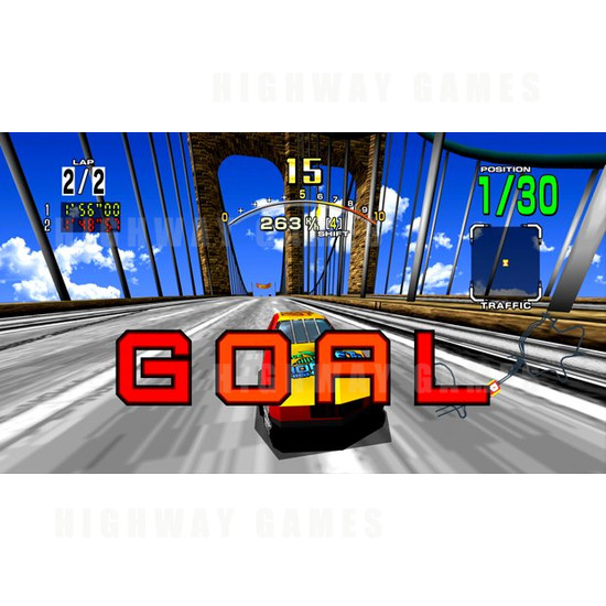 Daytona USA Arcade Driving Machine (Single) - Screenshot 2