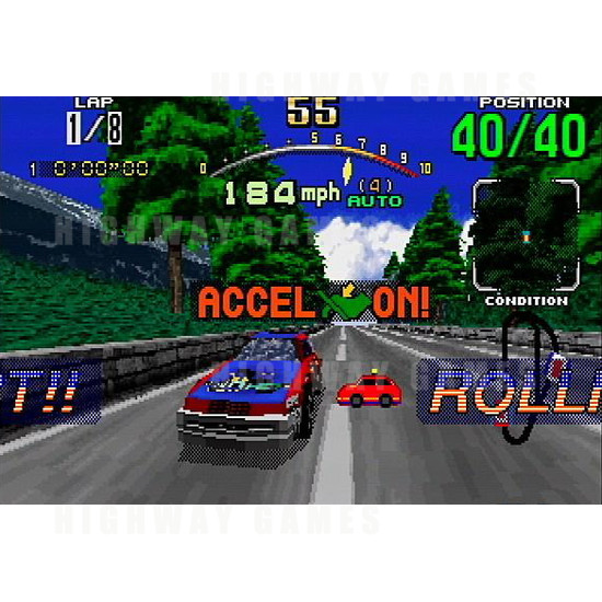 Daytona USA Arcade Driving Machine (Single) - Screenshot 3