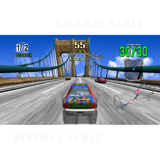 Daytona USA Arcade Driving Machine (Single) - Screenshot 4