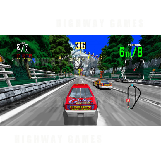 Daytona USA Arcade Driving Machine (Single) - Screenshot 5