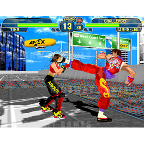 Dead or Alive 2 Arcade Machine - Dead or Alive 2 Arcade Machine Screenshot