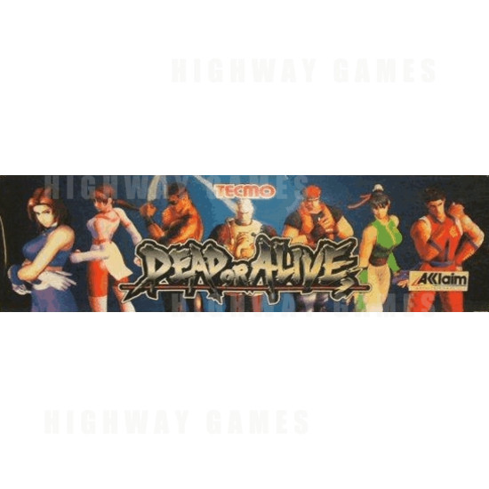 Dead or Alive Arcade Machine - Dead or Alive Arcade Machine Header