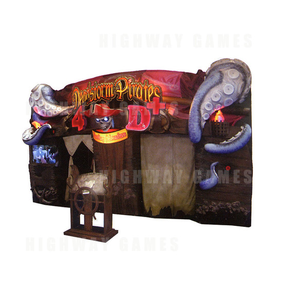 Deadstorm Pirates 4D+ Arcade Machine - Machine